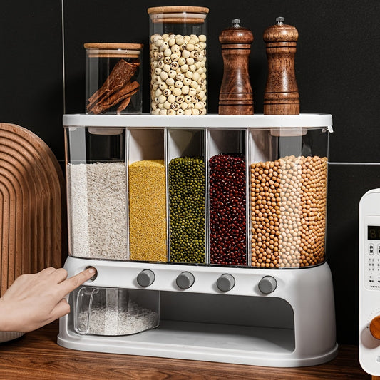 Multivak Broodtrommel voor Granen met Luchtdichte Deksel en Knopdispenser