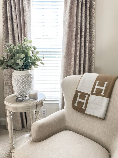 Kasjmierdeken 140x170 cm Zacht en Warm Voor Elegante Comfort