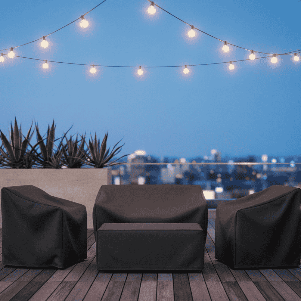 Tafelhoes voor Buiten WEATHERTONE van Waterafstotend Polyester