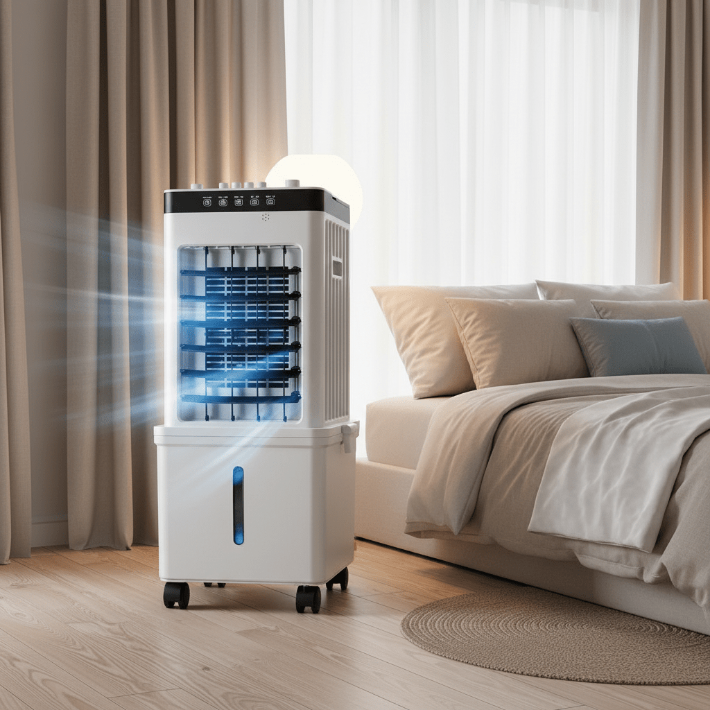 Portable 3-in-1 Air Cooler — Fan & Humidifier No Exhaust Hose 1