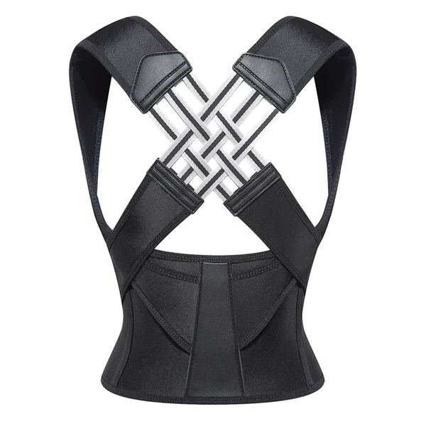 Adjustable Posture Corrector Brace — Neck & Back Support 1