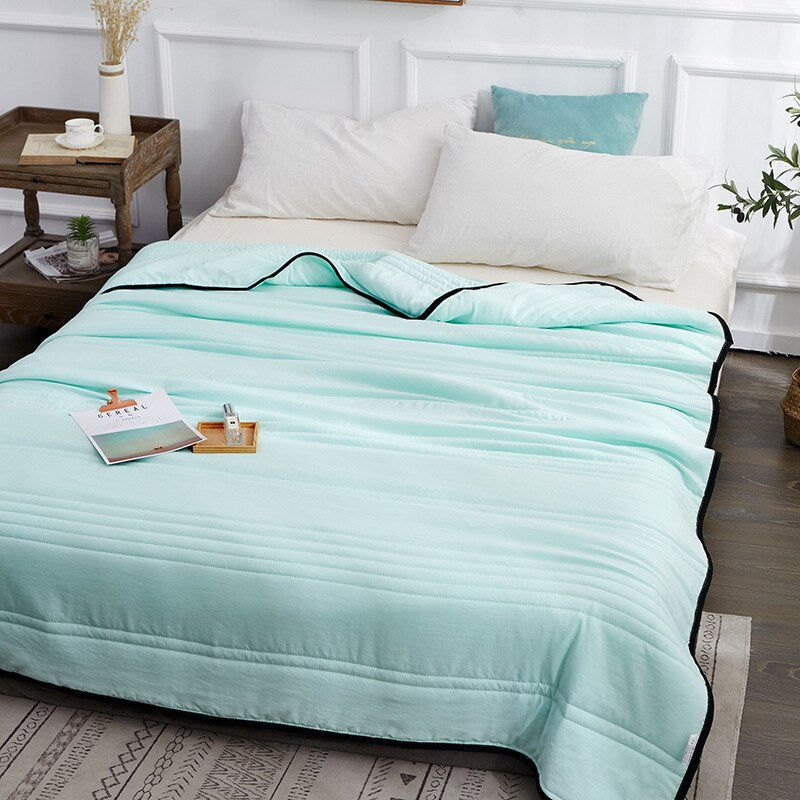 Bamboo Cooling Blanket — Breathable Summer Sleep Cover 3