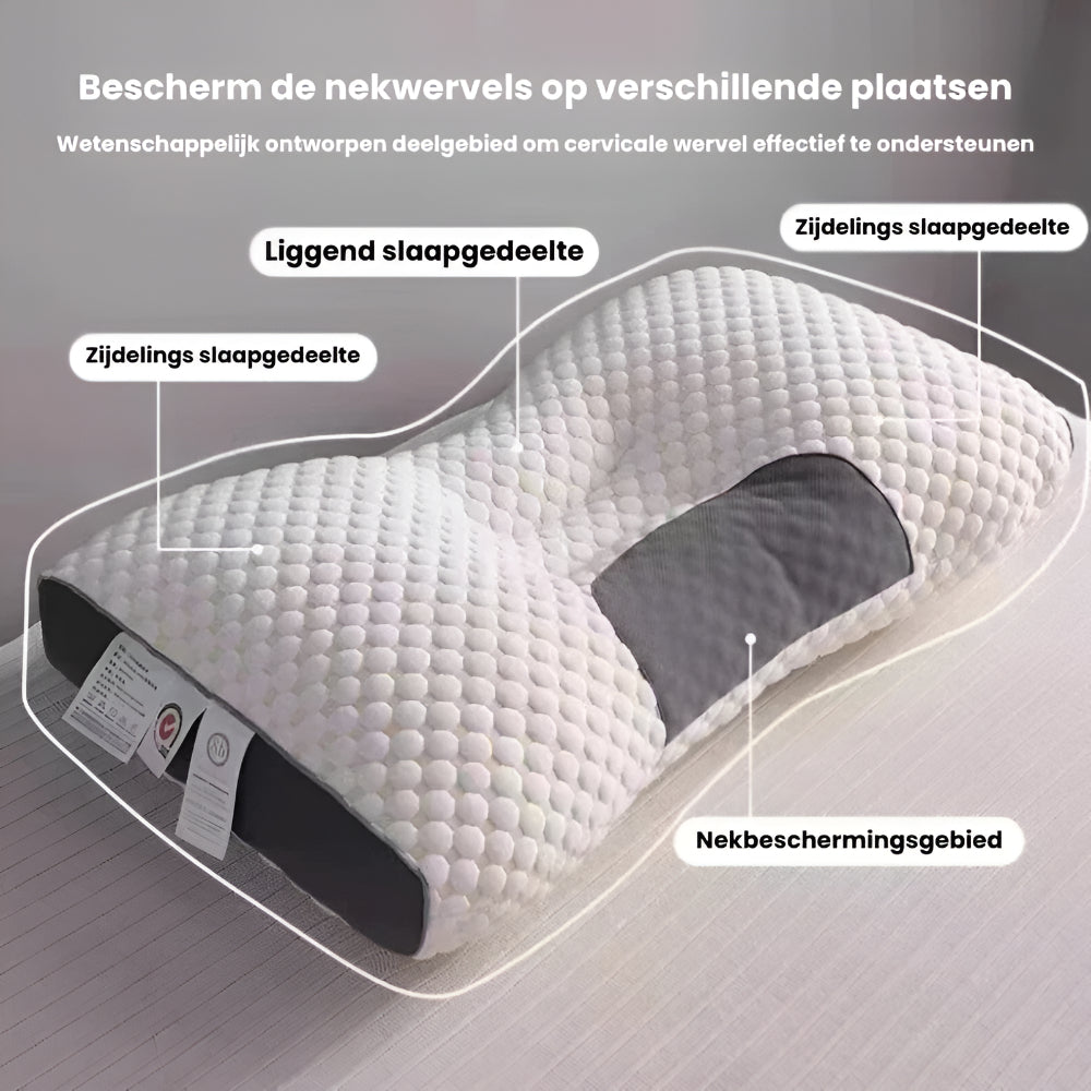 Ergonomisch Nekkussen met Ondersteuning voor de Hals - Optimale Comfort