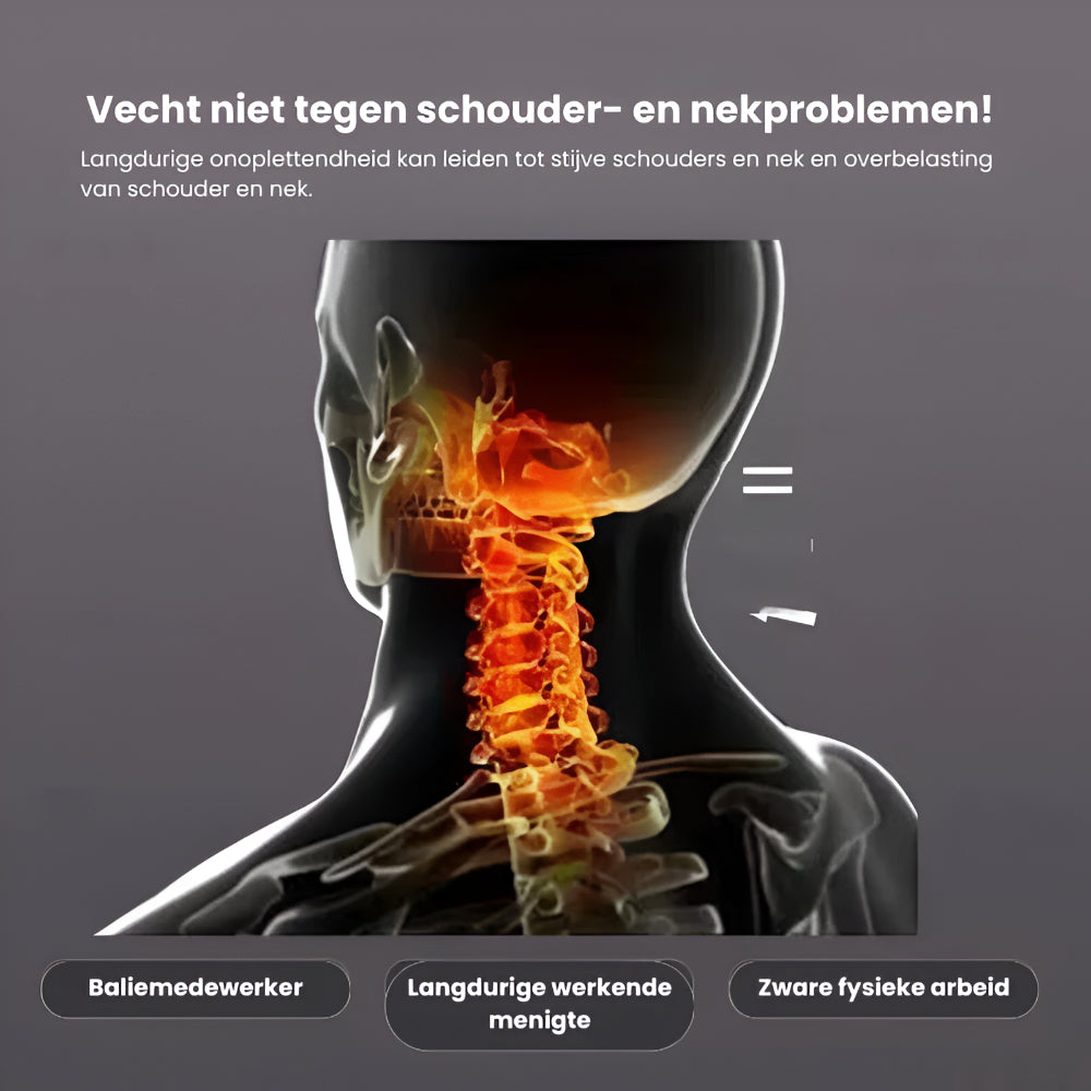 Ergonomisch Nekkussen met Ondersteuning voor de Hals - Optimale Comfort