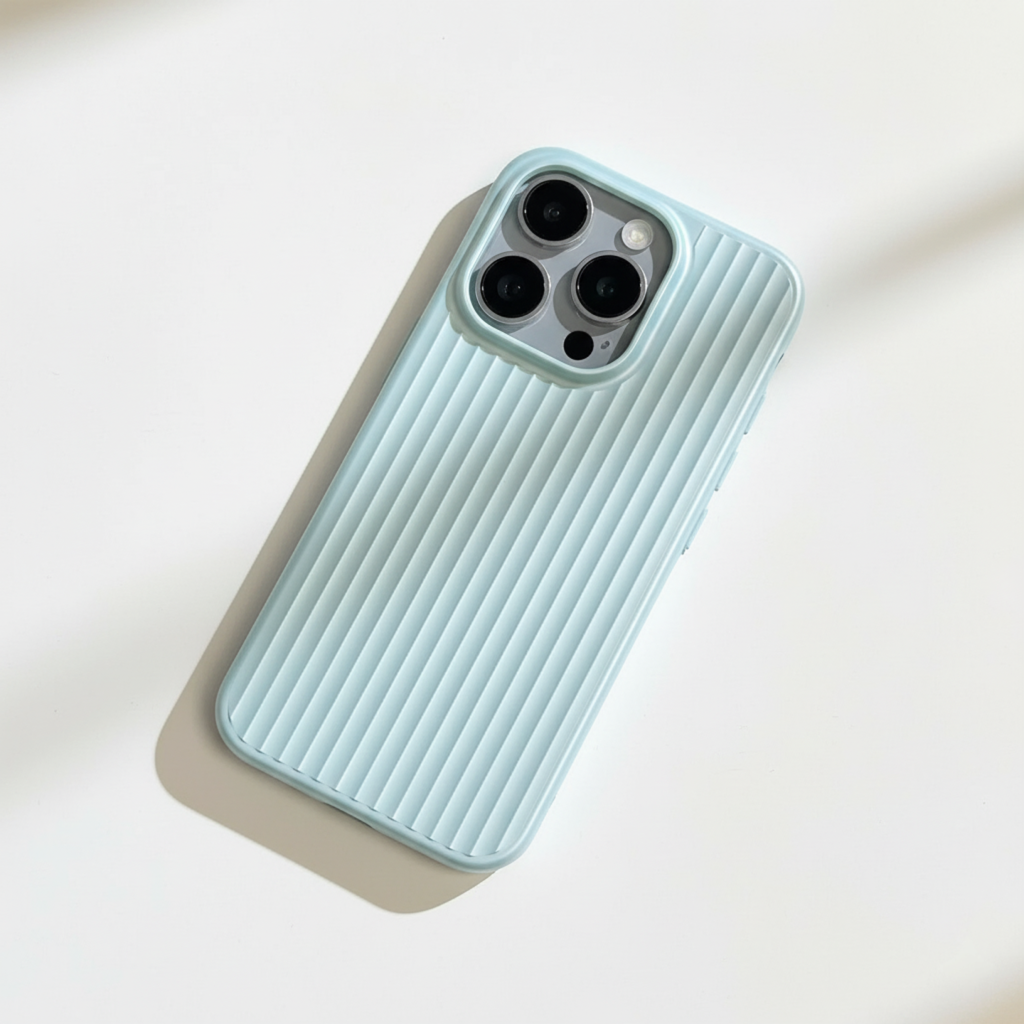 Custodia iPhone Slim – Beschermhoes met Verhoogde Randen