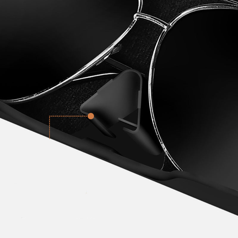 Luxe Zonnebril Hoes met Antislip Clip