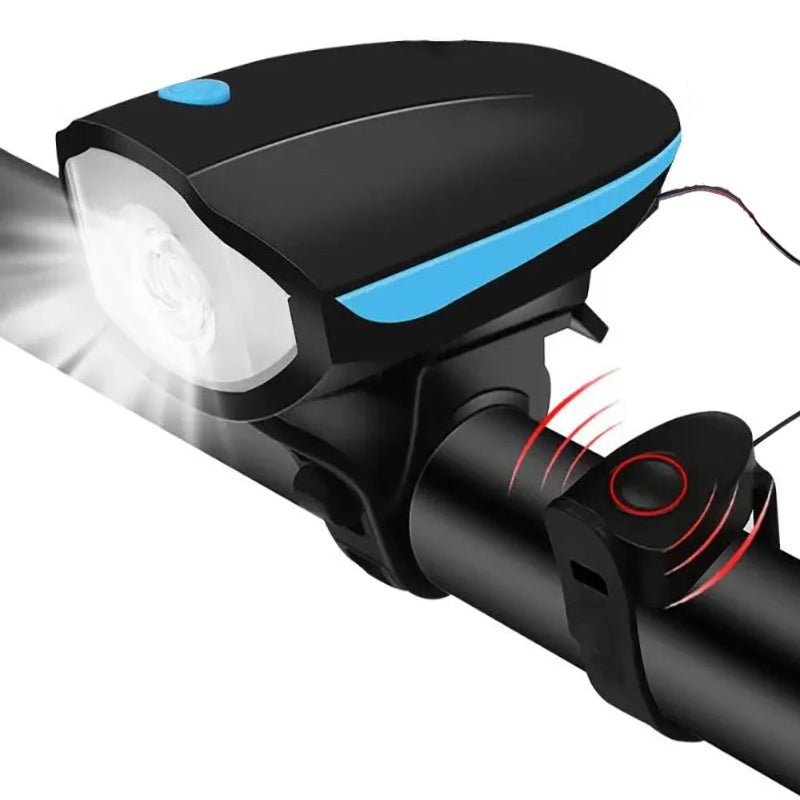 3-in-1 Rechargeable LED Bike Light with Horn — USB-C 11