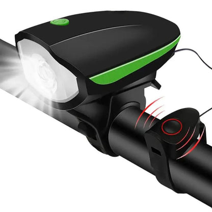 3-in-1 Rechargeable LED Bike Light with Horn — USB-C 8