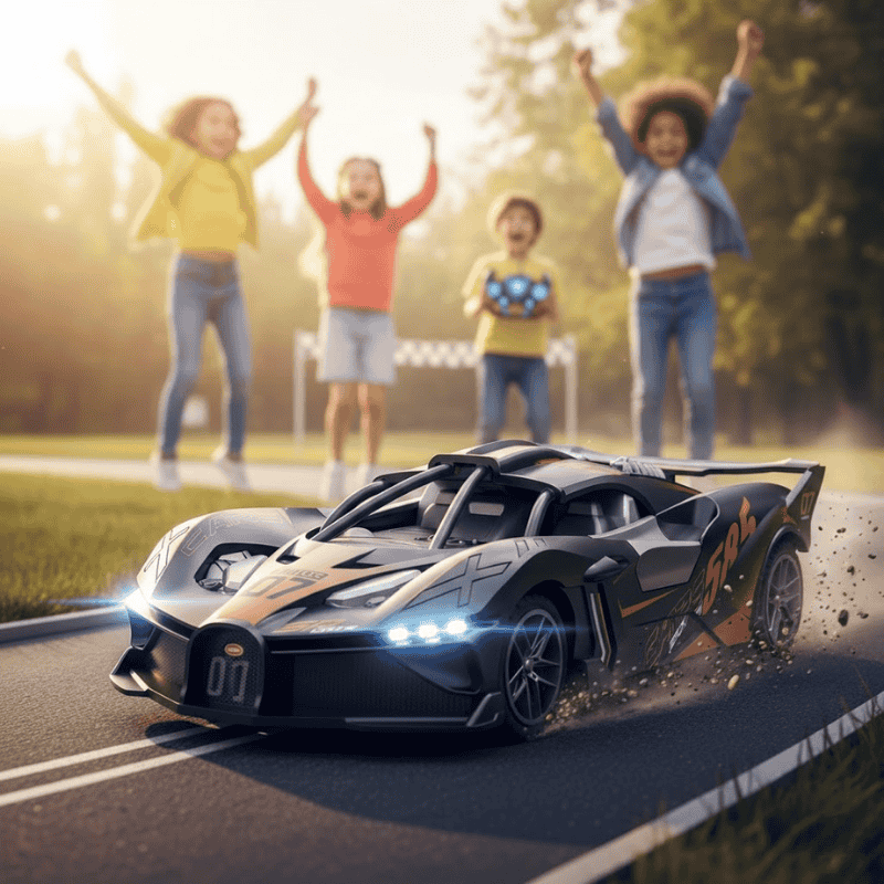 Speedhawk Electric RC Sports Car — 2.4GHz 15km/h Kids Toy 2