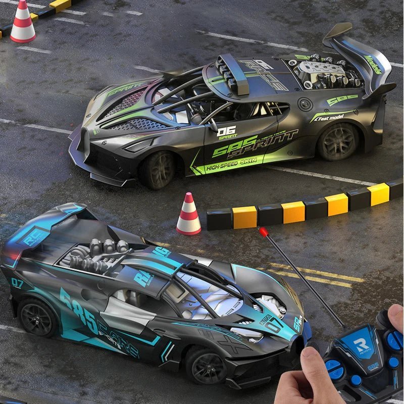 Speedhawk Electric RC Sports Car — 2.4GHz 15km/h Kids Toy 6