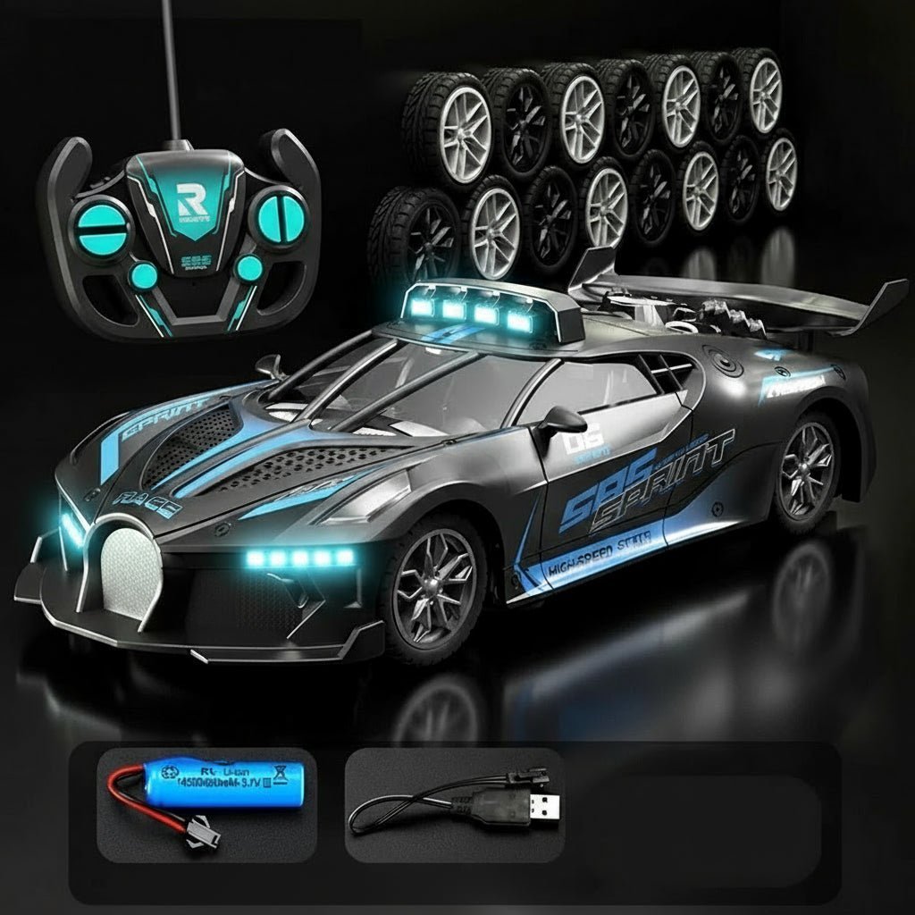Speedhawk Electric RC Sports Car — 2.4GHz 15km/h Kids Toy 10