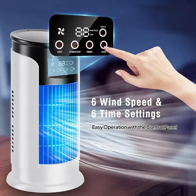 Compact Portable Air Cooler — Digital Display No Installation 6