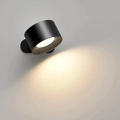 Wireless LED Wall Light Dimmable — 360° Rotatable Indoor Lamp 2