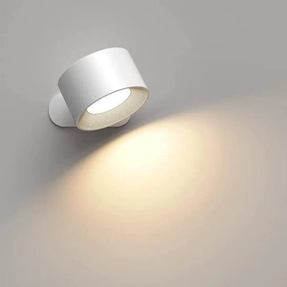 Wireless LED Wall Light Dimmable — 360° Rotatable Indoor Lamp 3
