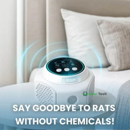 Repellente Ultrasonico a Spina per Topi e Ratti — 3200 m²
