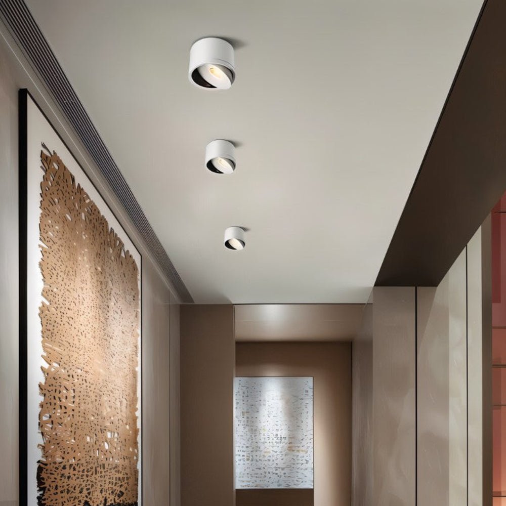 Faretti LED da Incasso in Alluminio Minimalisti per Soffitto