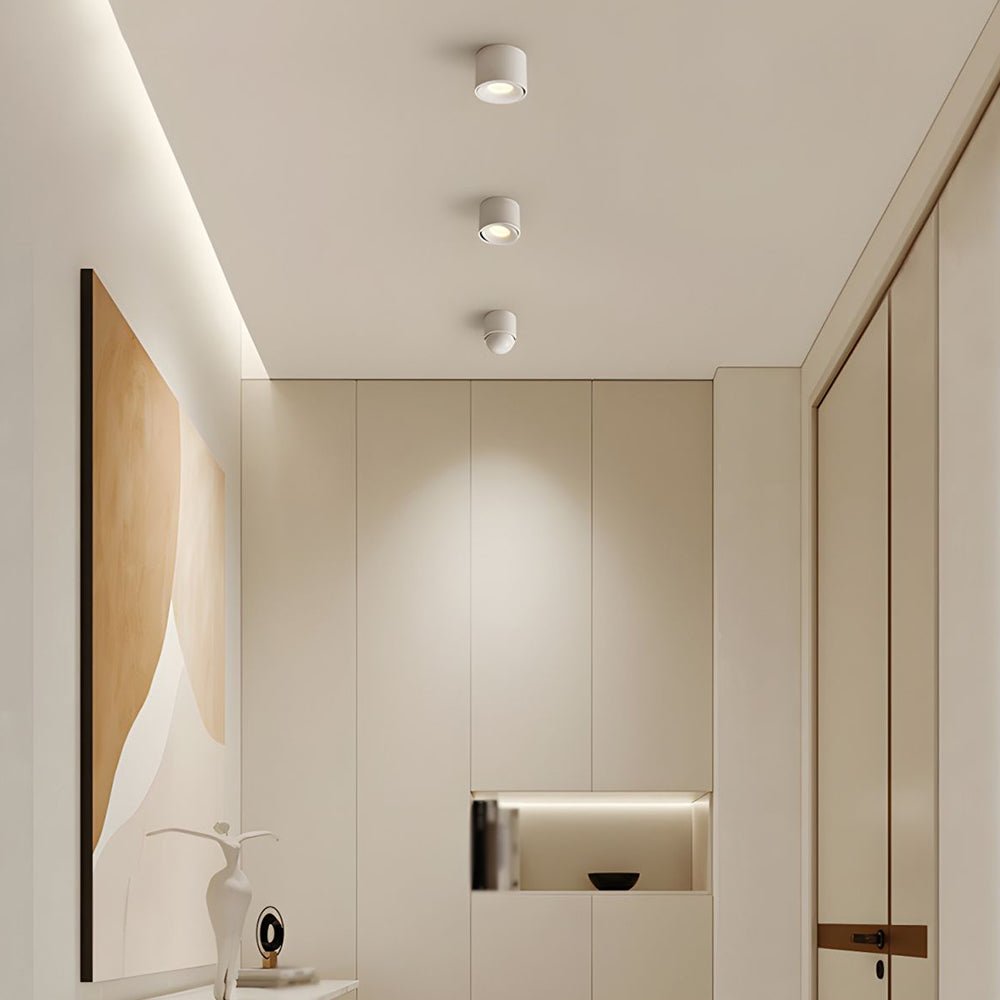 Faretti LED da Incasso in Alluminio Minimalisti per Soffitto