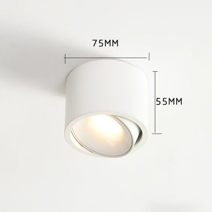 Faretti LED da Incasso in Alluminio Minimalisti per Soffitto
