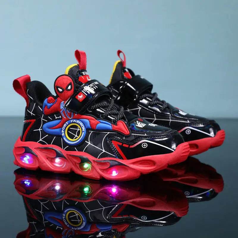 Sneakers LED Bambino Supereroe Antiscivolo Traspiranti