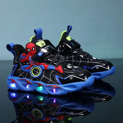Sneakers LED Bambino Supereroe Antiscivolo Traspiranti