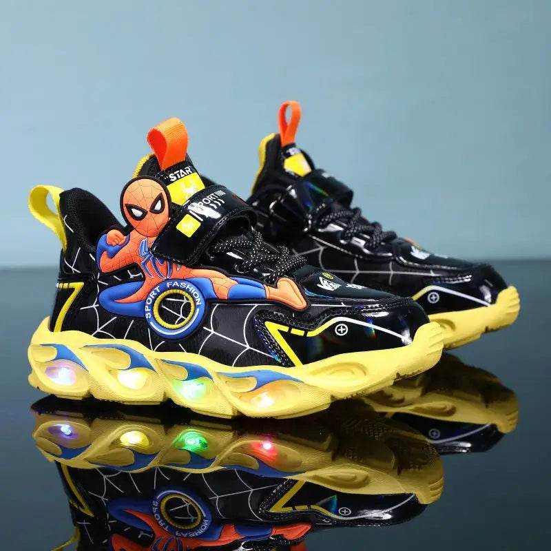 Sneakers LED Bambino Supereroe Antiscivolo Traspiranti