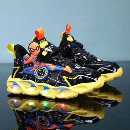 Sneakers LED Bambino Supereroe Antiscivolo Traspiranti