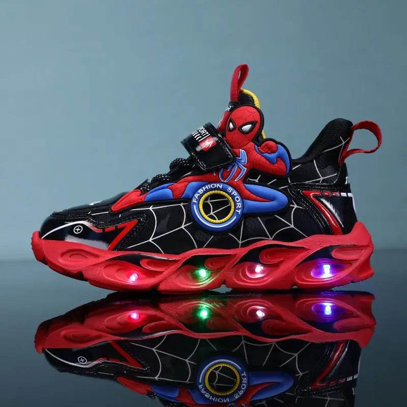 Sneakers LED Bambino Supereroe Antiscivolo Traspiranti