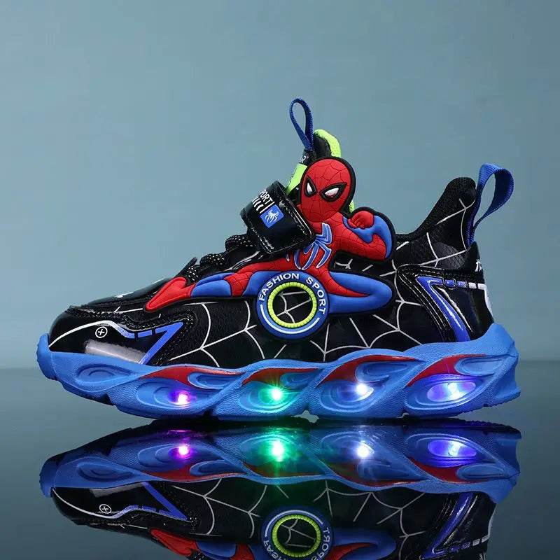 Sneakers LED Bambino Supereroe Antiscivolo Traspiranti