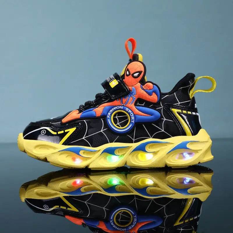 Sneakers LED Bambino Supereroe Antiscivolo Traspiranti