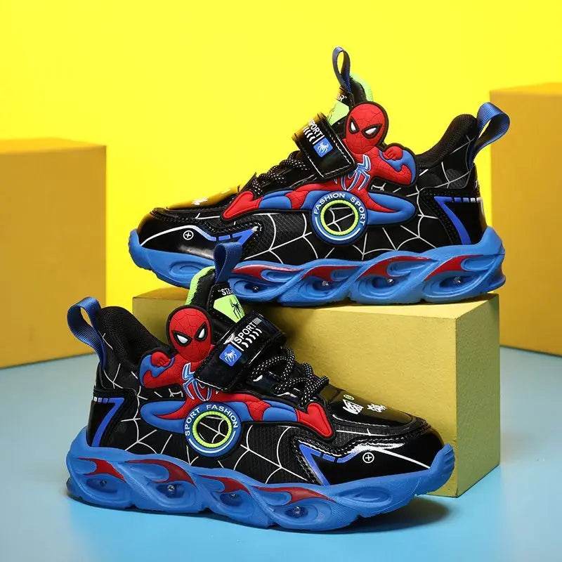 Sneakers LED Bambino Supereroe Antiscivolo Traspiranti