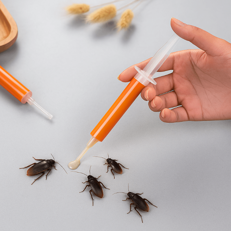 EXTERMINIQ - Gel Antiparasitair tegen Kakkerlakken 3 Stuks, Hoge Effectiviteit, Weinig Geur