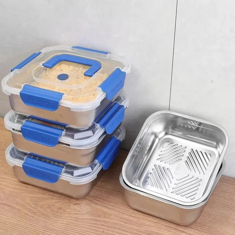 FreshBox Stainless Steel Lunch Box — Leakproof 1800–2500ml 6