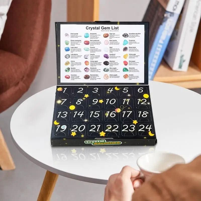 Advent Calendar 2025 — 24 Natural Crystals & Gemstones 1