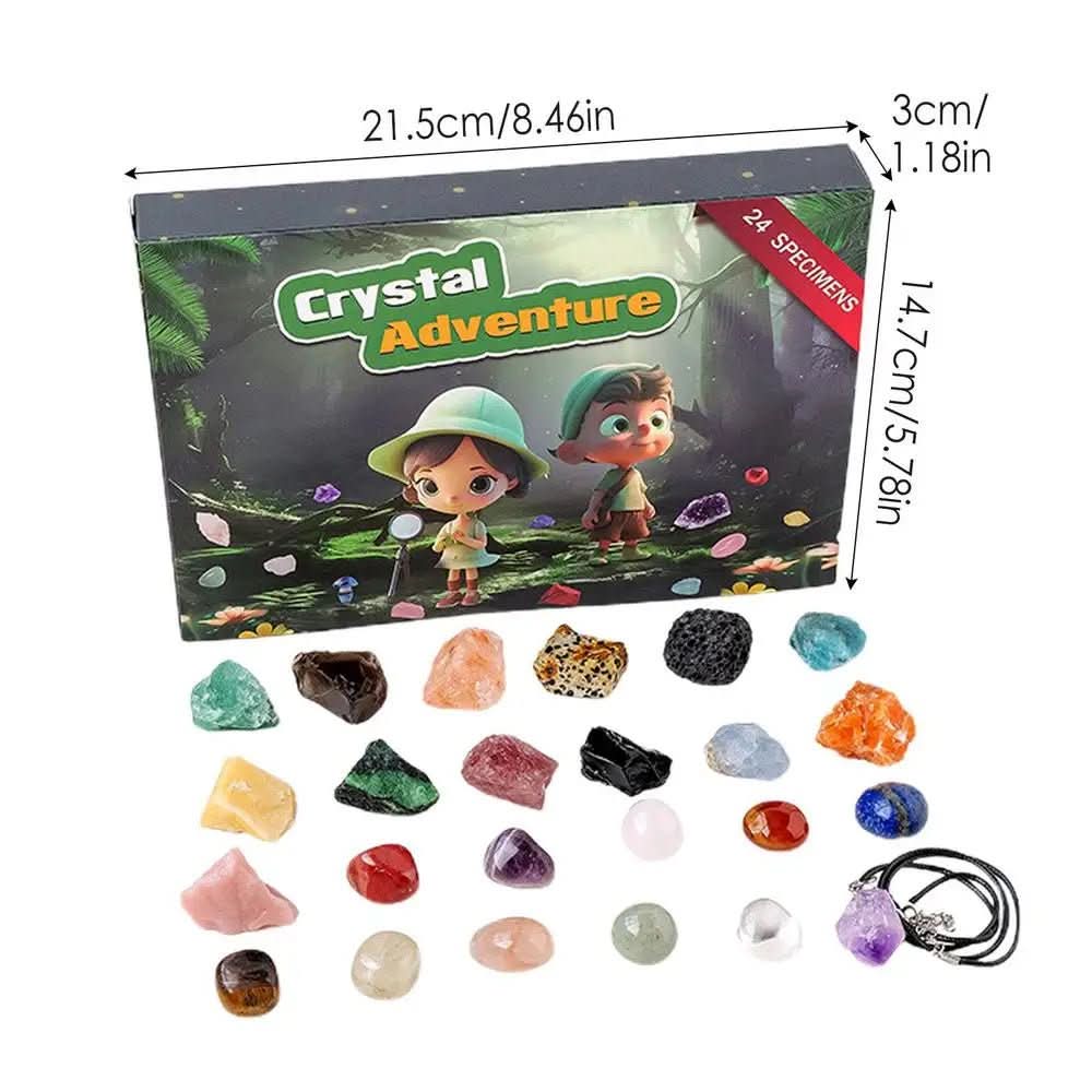 Advent Calendar 2025 — 24 Natural Crystals & Gemstones 9