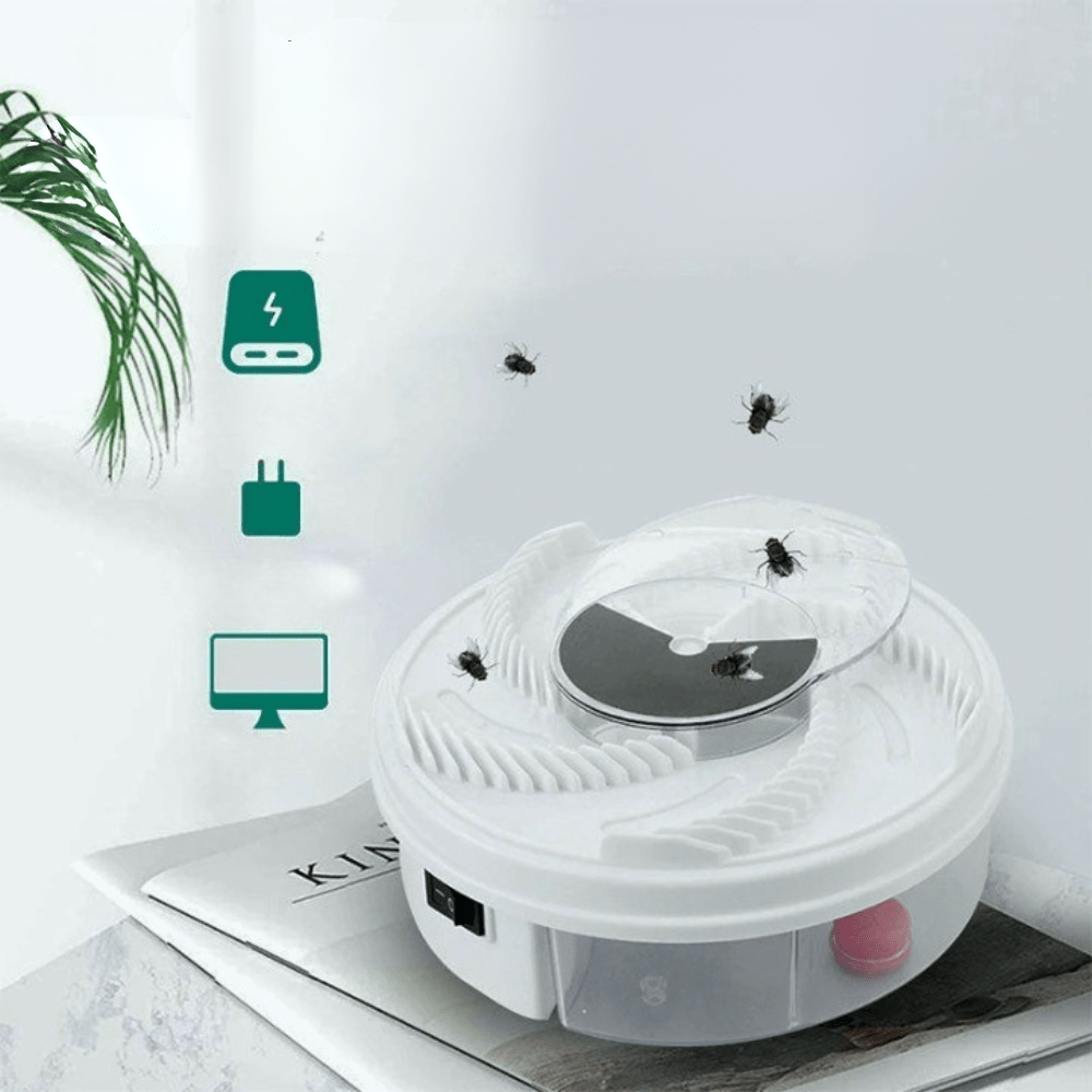 Trappola per Mosche Ecologica Silenziosa Interno ed Esterno