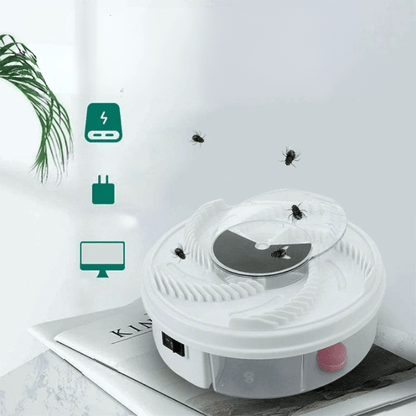 Trappola per Mosche Ecologica Silenziosa Interno ed Esterno
