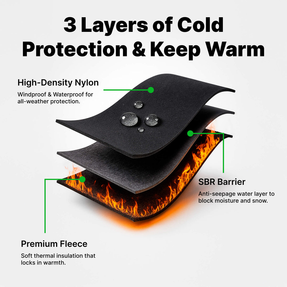Thermal Winter Gloves Windproof Touchscreen — Sizes S to XL 3