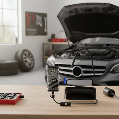 HD Endoscope Camera Plug and Play — Flexible 5m IP67 Inspection 3