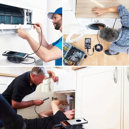 HD Endoscope Camera Plug and Play — Flexible 5m IP67 Inspection 5