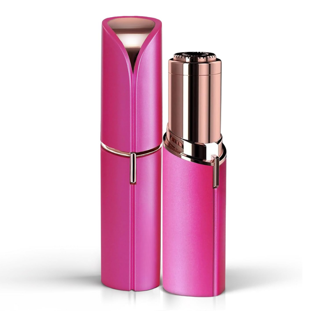 Pijnloze Elektrische Gezichtsepilator voor Dames - Nauwkeurige en Compacte Ontharing