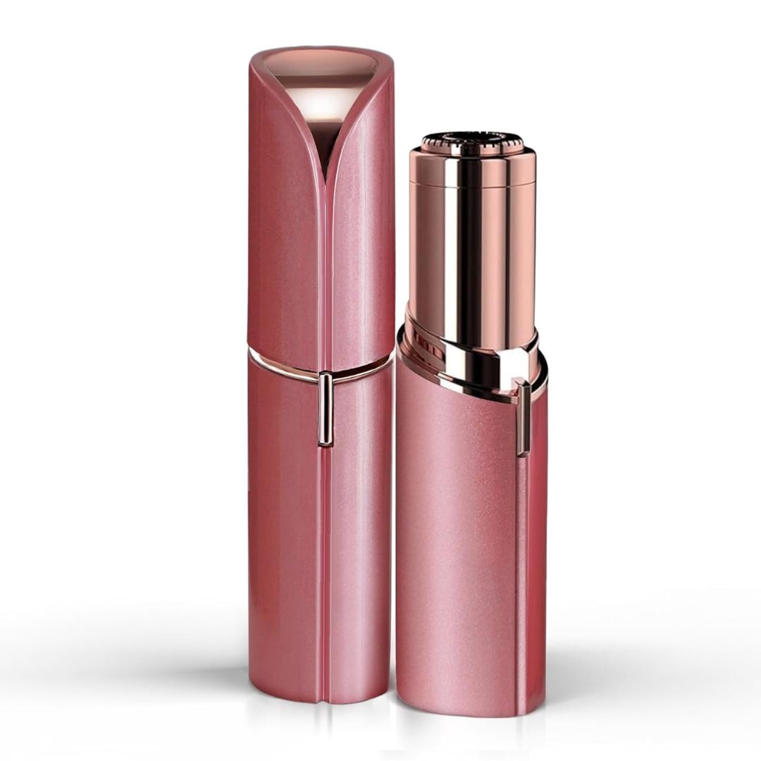 Pijnloze Elektrische Gezichtsepilator voor Dames - Nauwkeurige en Compacte Ontharing