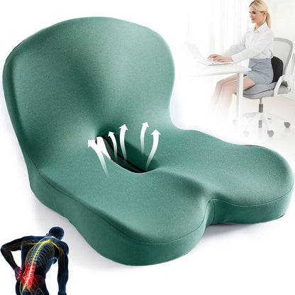 Ergonomic Lumbar Support Cushion Memory Foam — Office & Car 14