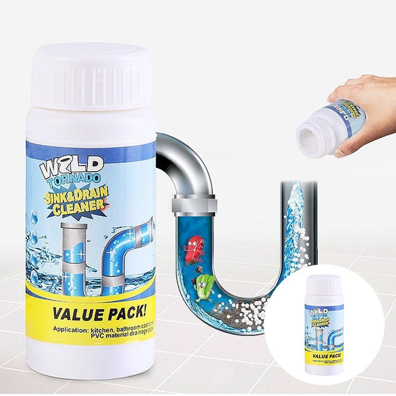 Detergente Polvere per Scarichi e Tubature Anti-Odore