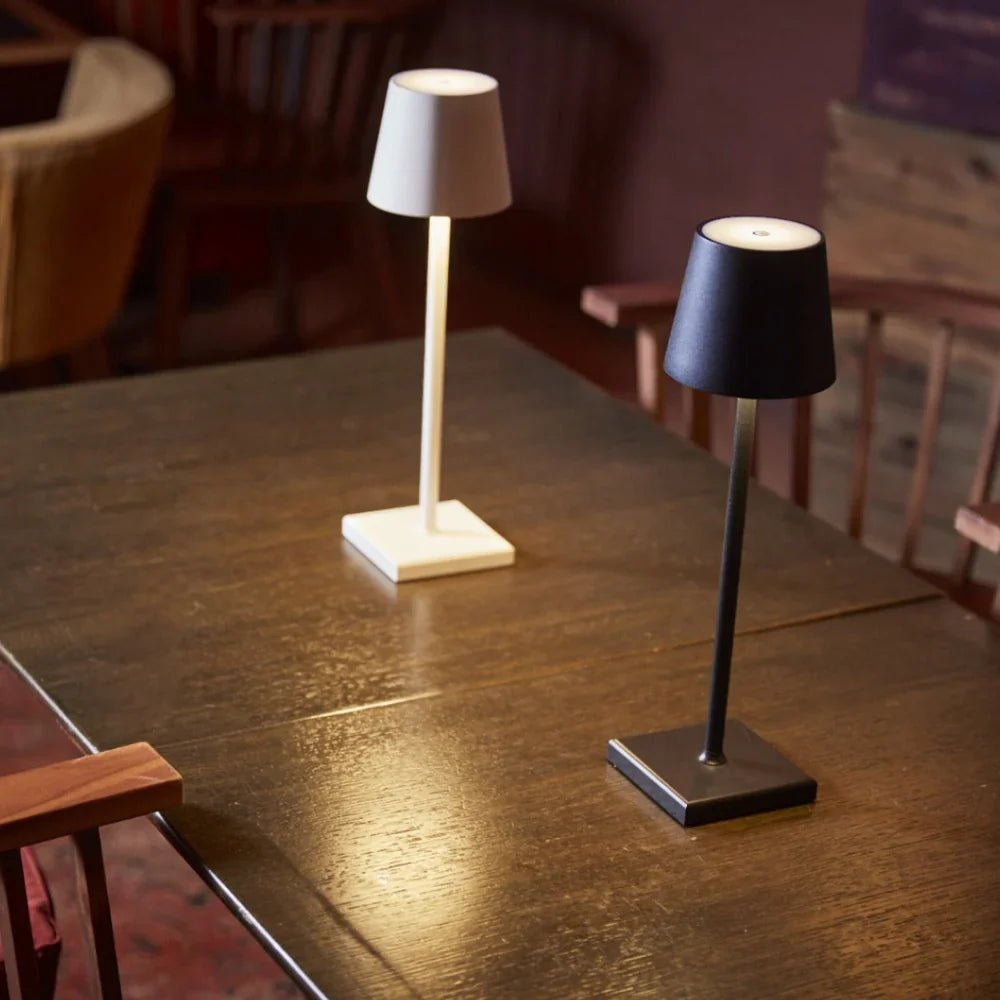 Wireless LED Table Lamp Dimmable — 5200mAh Battery USB Rechargeable 16