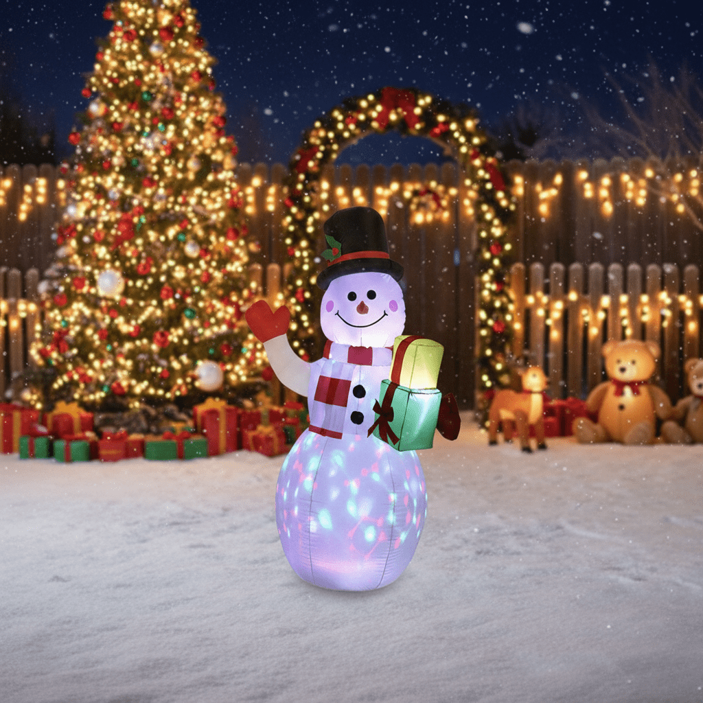 LED Inflatable Christmas Ornament 1.5 m — 4 Festive Designs 1