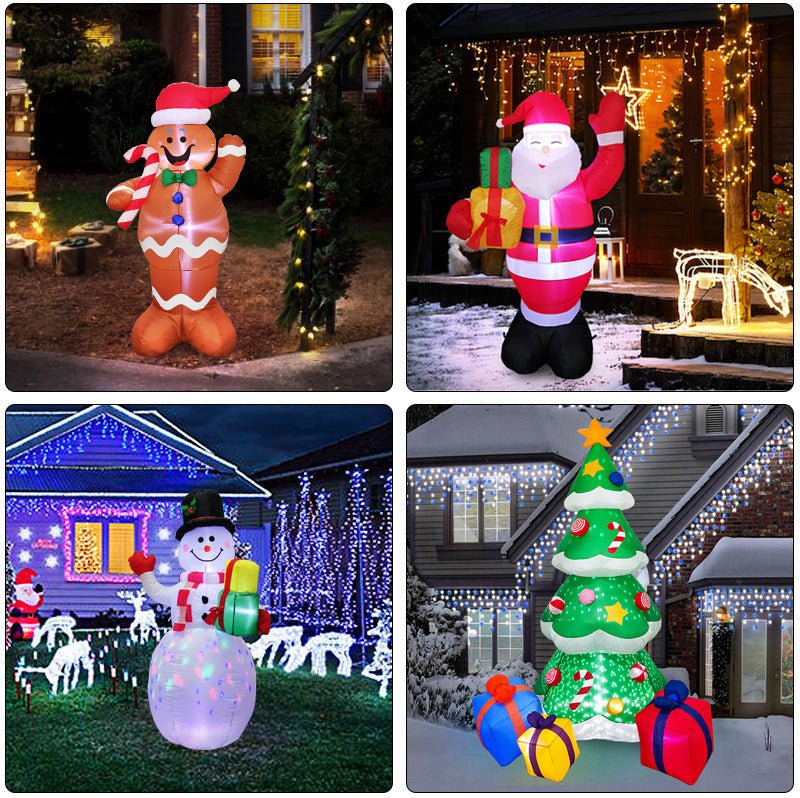 LED Inflatable Christmas Ornament 1.5 m — 4 Festive Designs 4