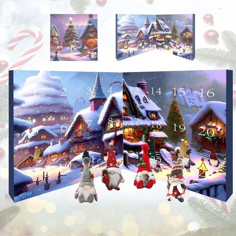 Handmade Plush Gnome Advent Calendar 2025 — 24 Surprises 4