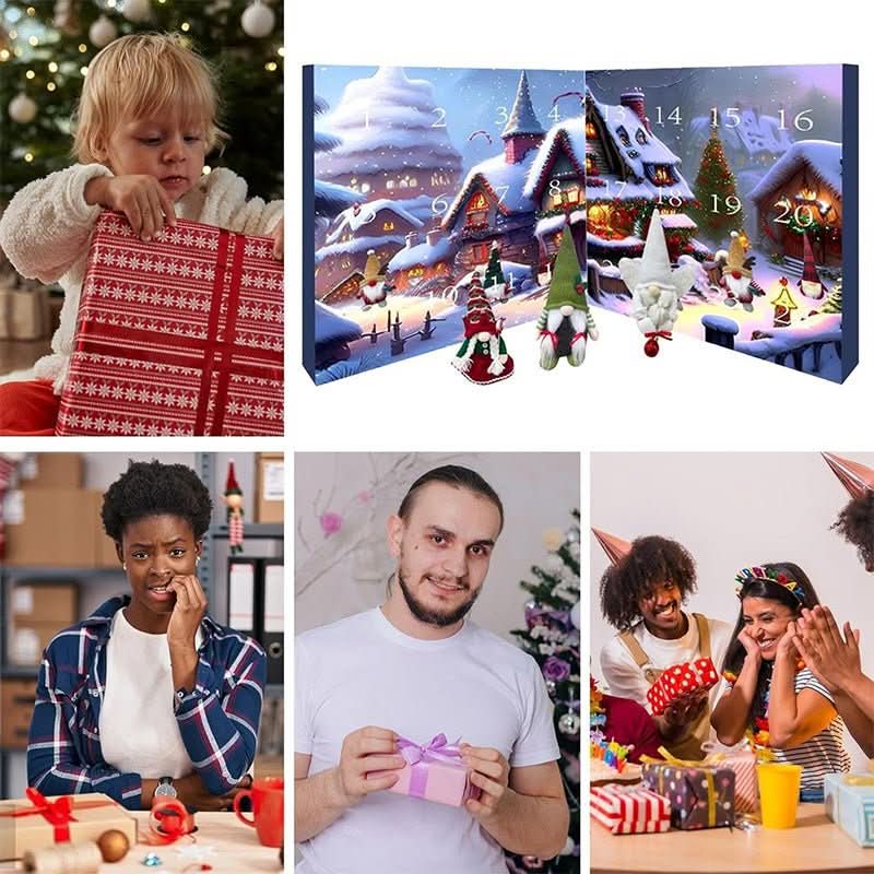 Handmade Plush Gnome Advent Calendar 2025 — 24 Surprises 8