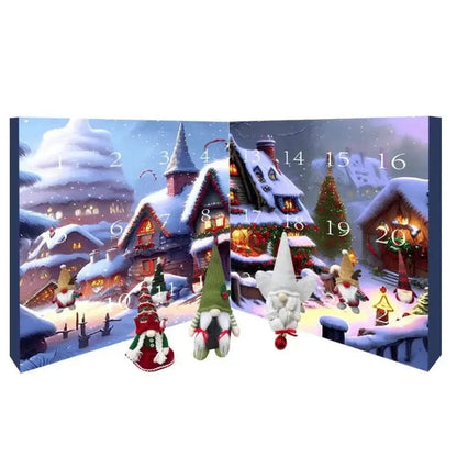 Advent Calendar 2025 — 24 Handmade Gnomes in Wooden Box 7