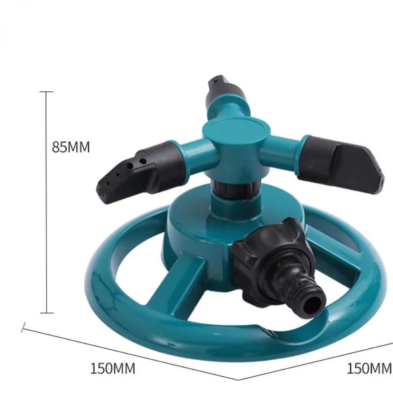 Irrigatore Rotante 360° Automatico per Giardino e Prato